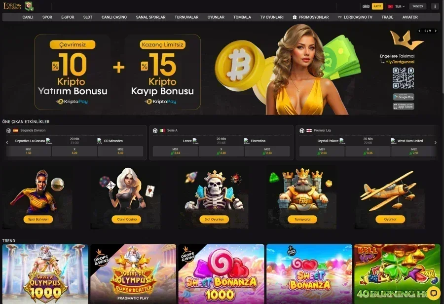 Lordcasino ekran görüntüsü